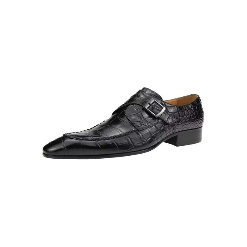 Formelle Sko Herre Ægte Læder Luksus Elegant Brogue Bryllup Oxford