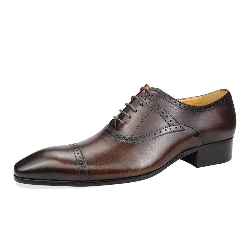 Formelle Sko Herre Deluxe Oxford Lavishnuptial Brogues - Kaffe