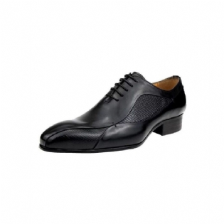 Formelle Sko Herre Elegante Brogue Nuptial Oxford Lædersko