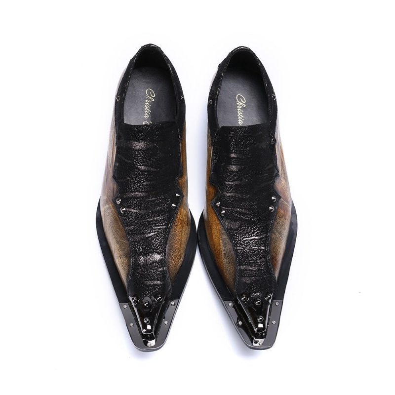 Formelle Sko Herre Eleganza Exotic Dress Loafers - Kaffe