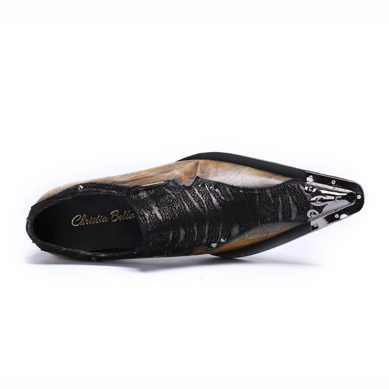 Formelle Sko Herre Eleganza Exotic Dress Loafers - Kaffe