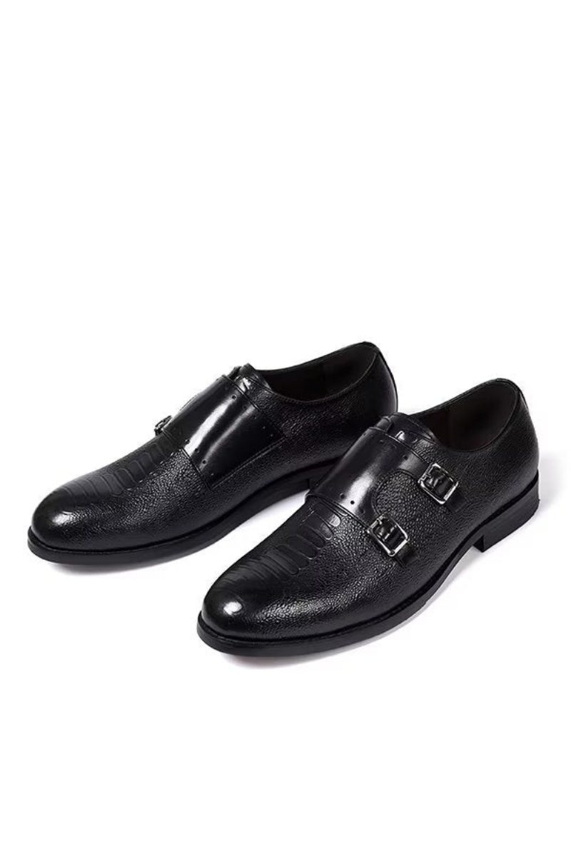 Formelle Sko Herre Executive Style Slip-on Lædersko