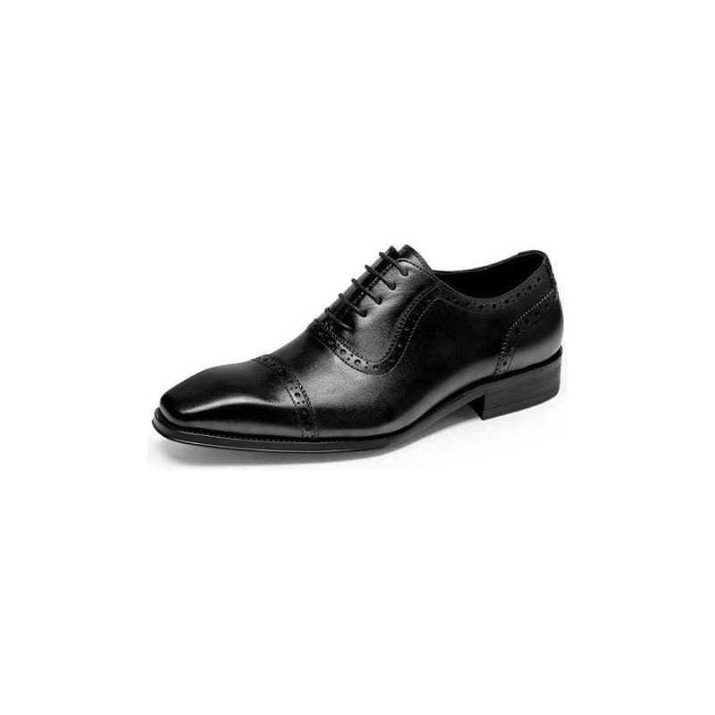 Formelle Sko Herre Klassiske Brogues - Sort