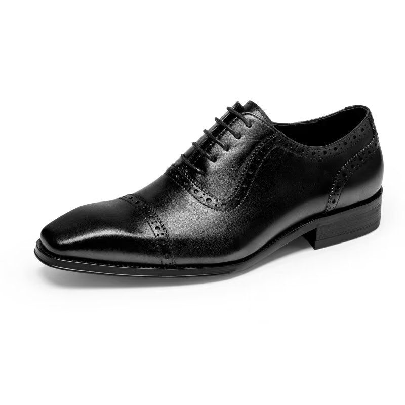 Formelle Sko Herre Klassiske Brogues - Sort