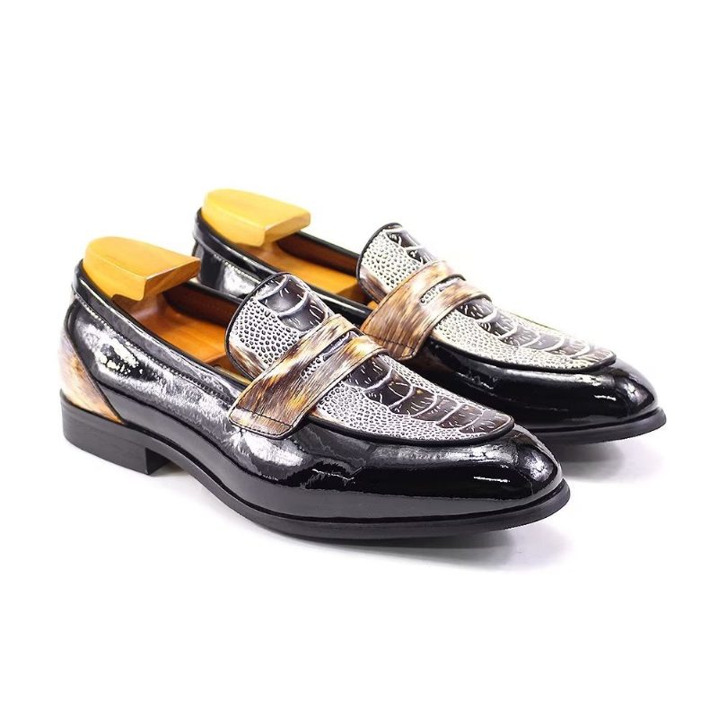 Formelle Sko Herre Klassiske Elegante Brogues - Sort