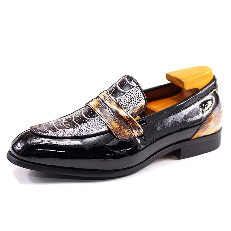 Formelle Sko Herre Klassiske Elegante Brogues - Sort