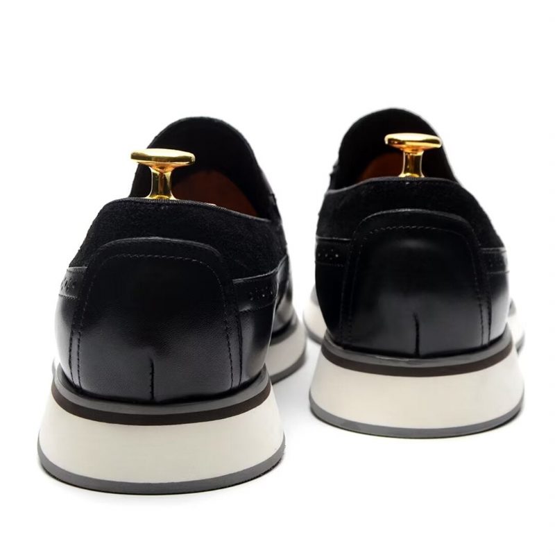 Formelle Sko Herre Komfortable Moderne Loafers - Sort