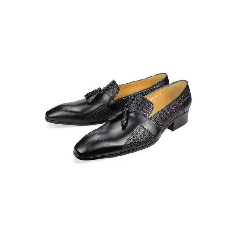 Formelle Sko Herre Læder Brogue Oxford Wedding Loafers