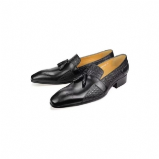 Formelle Sko Herre Læder Brogue Oxford Wedding Loafers