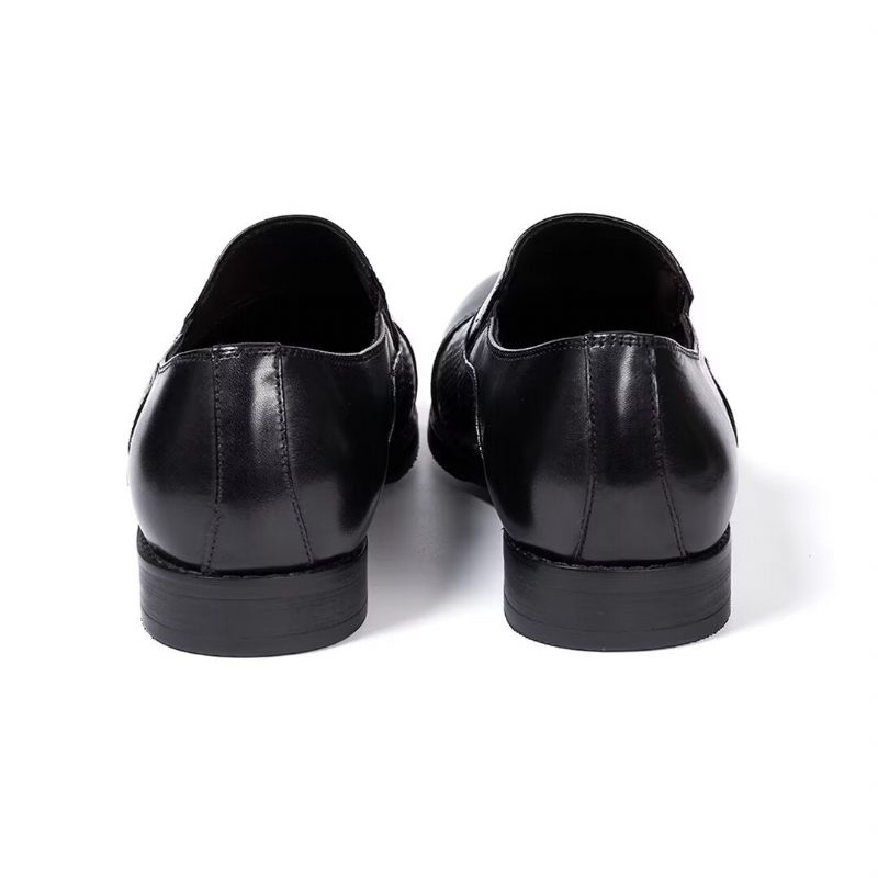 Formelle Sko Herre Sophisticates Slip-on Læder Elegance - Sort