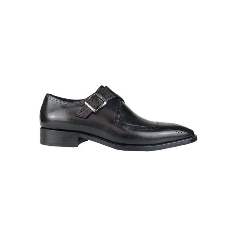 Formelle Sko Herre Wingtip Oxford Dress Udsøgt Elegance - Sort