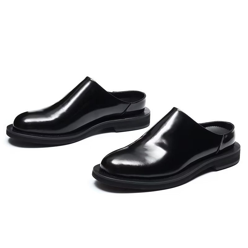 Herre Fritidssko Eksotiske Slip-ons - Sort