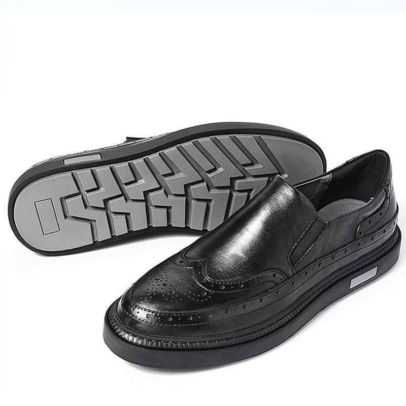 Herre Fritidssko Slip-ons - Sort