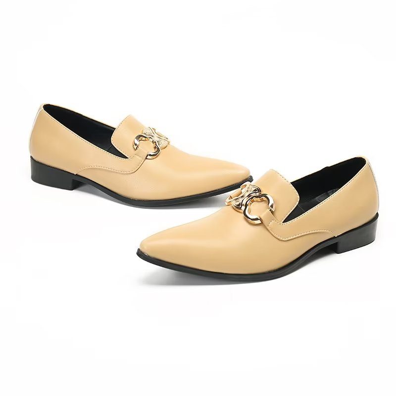 Herre Loafers Fed Slip-on Classy - Beige