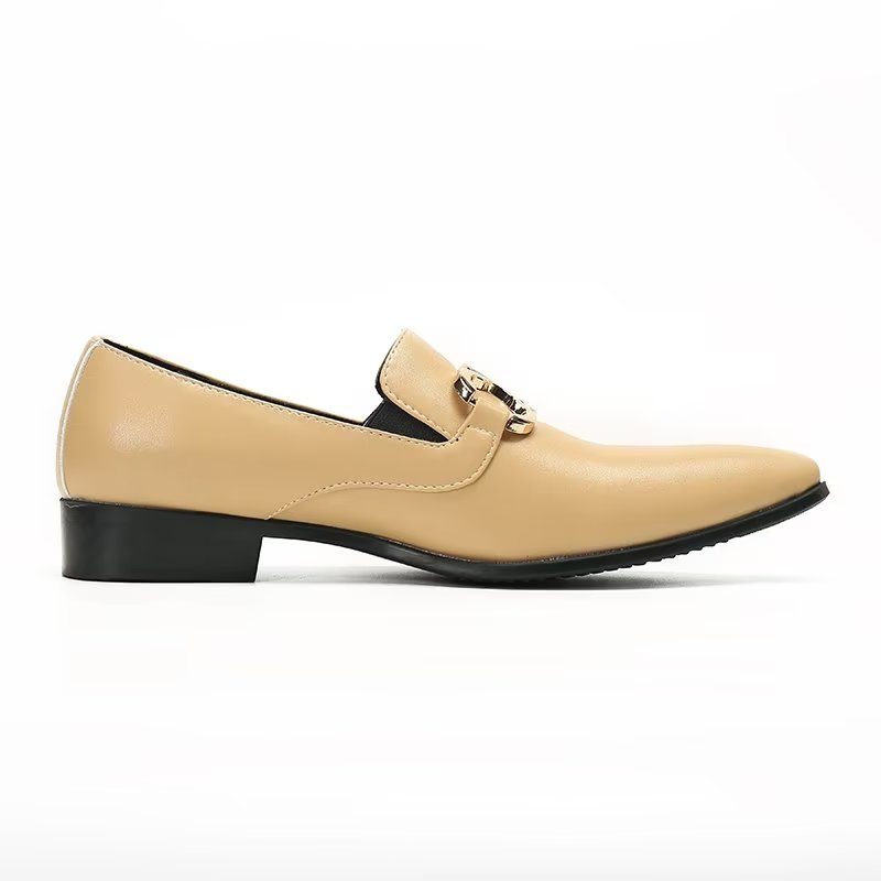 Herre Loafers Fed Slip-on Classy - Beige