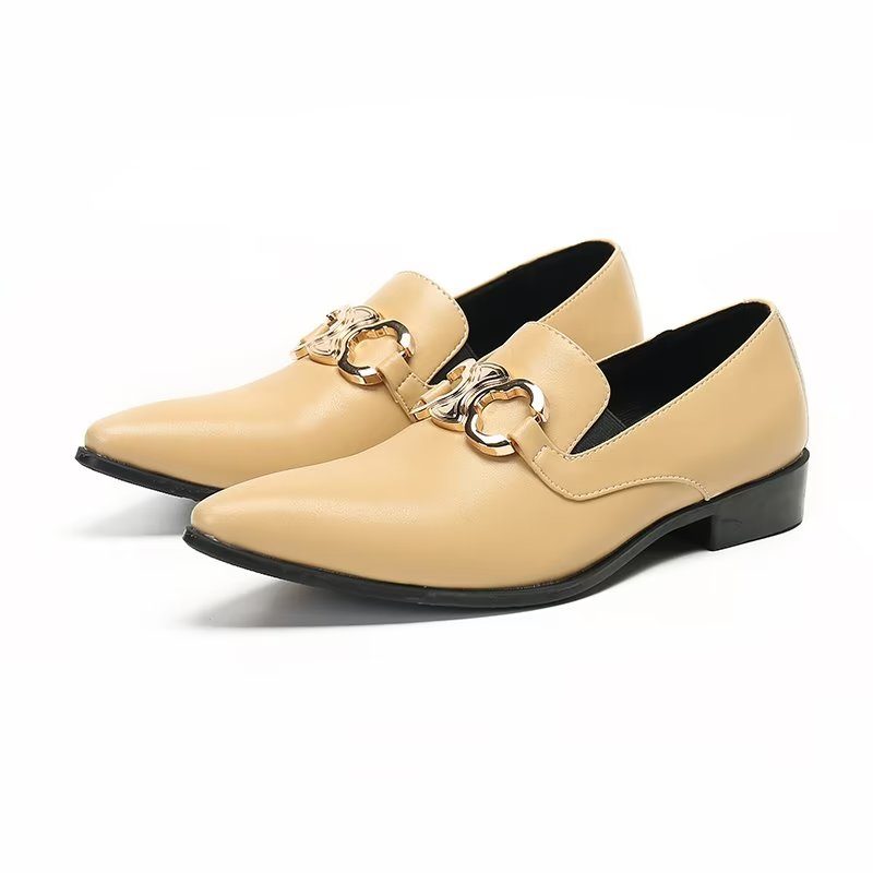 Herre Loafers Fed Slip-on Classy - Beige