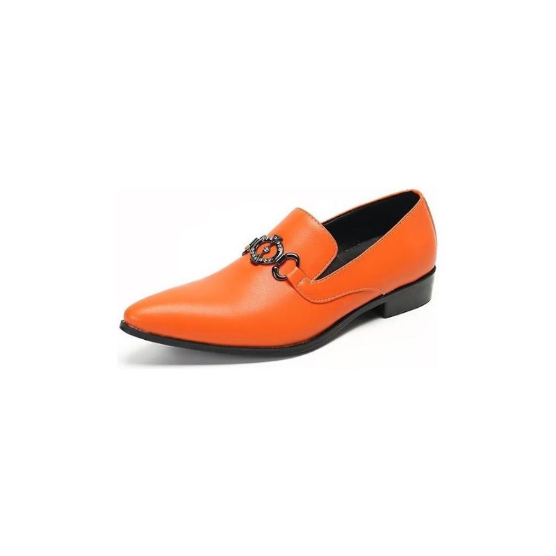 Herre Loafers Fed Slip-on Classy - Orange