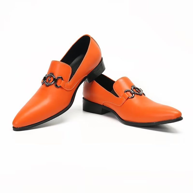 Herre Loafers Fed Slip-on Classy - Orange