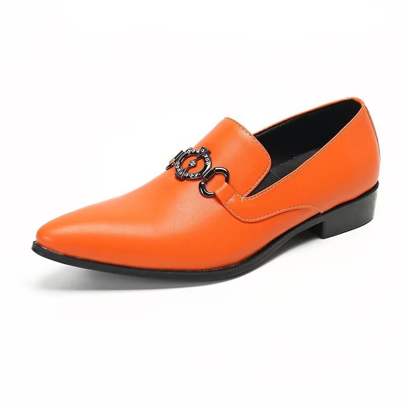 Herre Loafers Fed Slip-on Classy - Orange