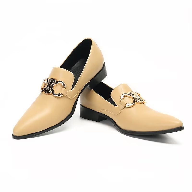 Herre Loafers Fed Slip-on Classy - Beige