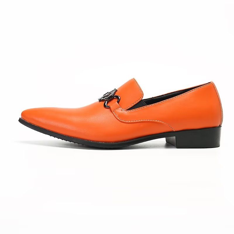 Herre Loafers Fed Slip-on Classy - Orange