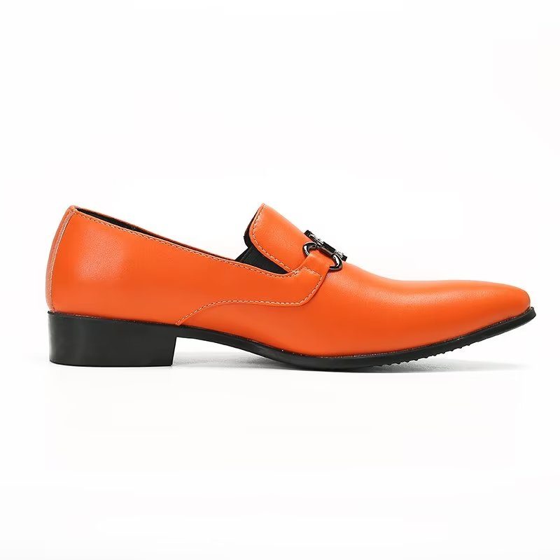 Herre Loafers Fed Slip-on Classy - Orange