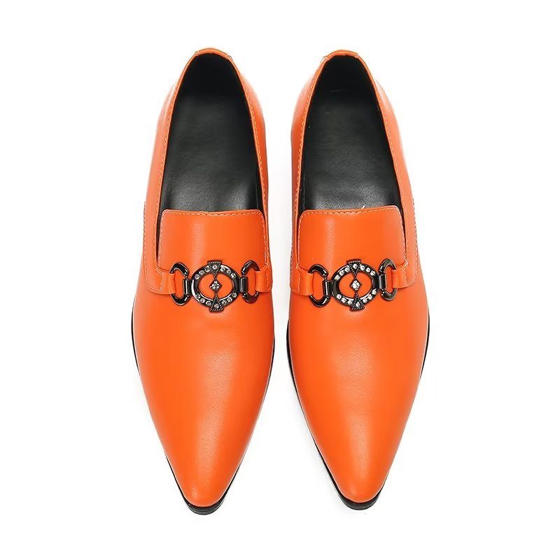 Herre Loafers Fed Slip-on Classy - Orange