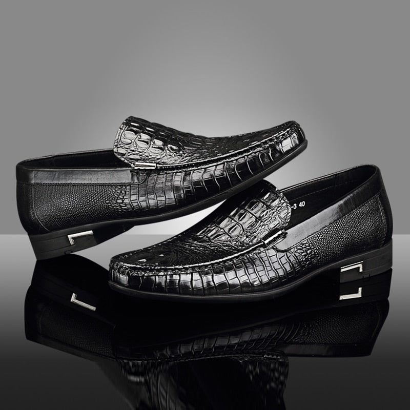 Herre Loafers Vandtætte Slip-on Loafer Sko - Sort