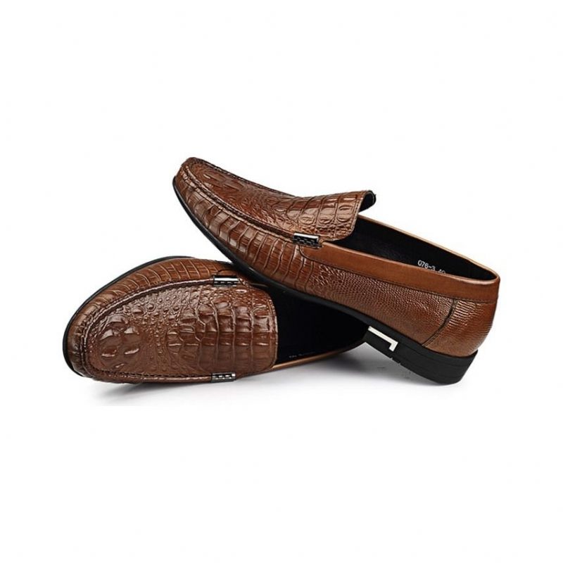 Herre Loafers Vandtætte Slip-on Loafer Sko - Kaffe