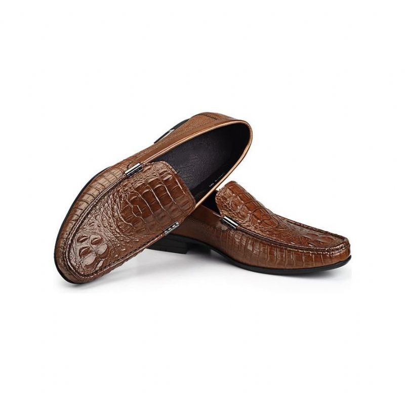 Herre Loafers Vandtætte Slip-on Loafer Sko - Kaffe