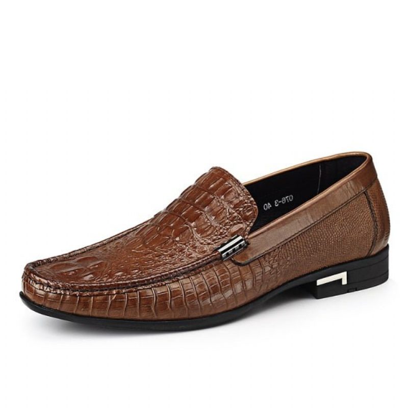 Herre Loafers Vandtætte Slip-on Loafer Sko - Kaffe