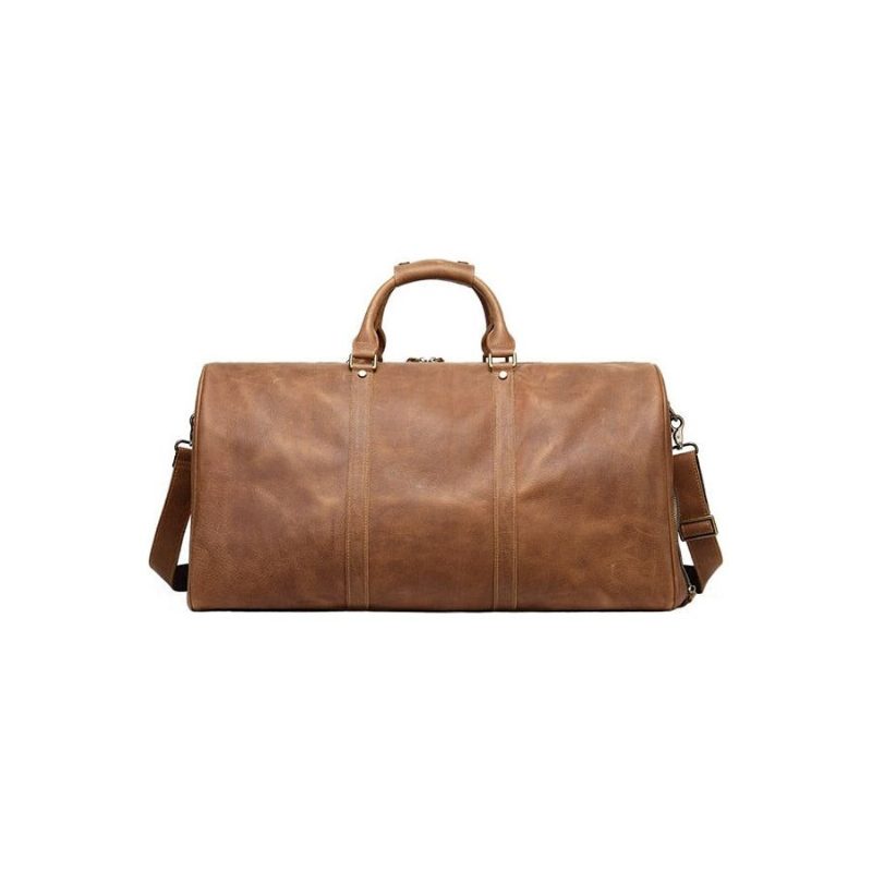 Herre Skuldertasker Laptop Messenger Taske - Brun