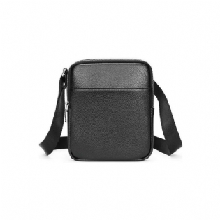 Herre Skuldertasker Luksus Læder Flap Besat Crossbody Taske