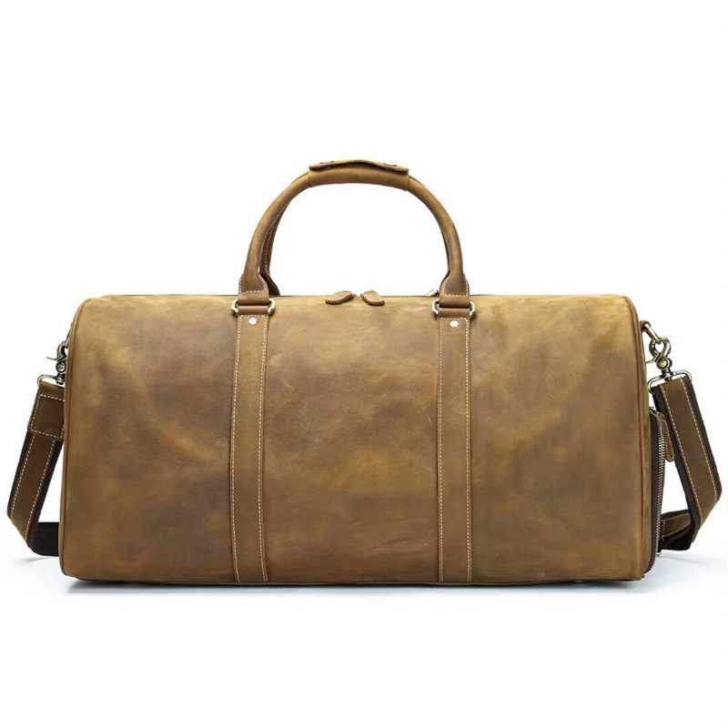 Herre Skuldertasker Luksus Leathercraft Casual Tote - Sort