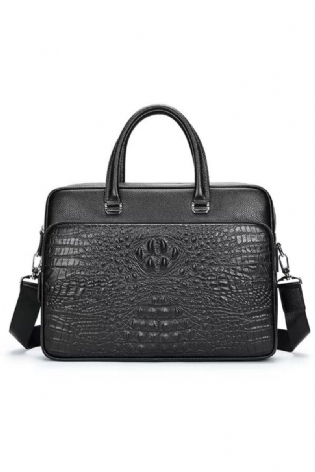 Herre Skuldertasker Pinnacle Prestige Alligator Tote