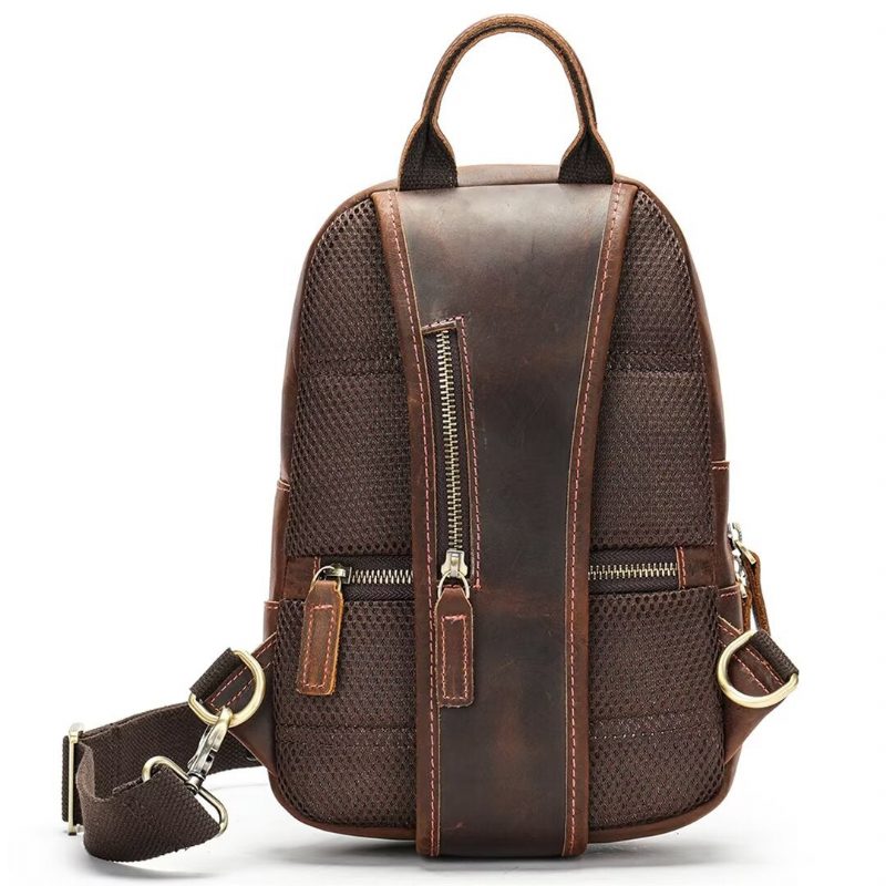 Herre Skuldertasker Vanguard Visionary Alligator Tote - Kaffe