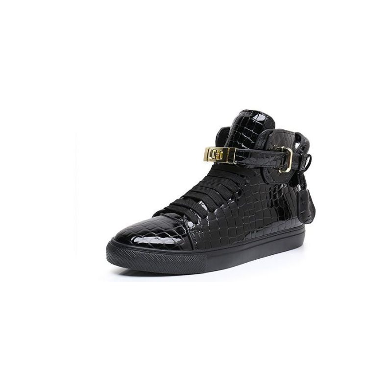 Herre Sneakers Luksus Crocemboss High Top Casual