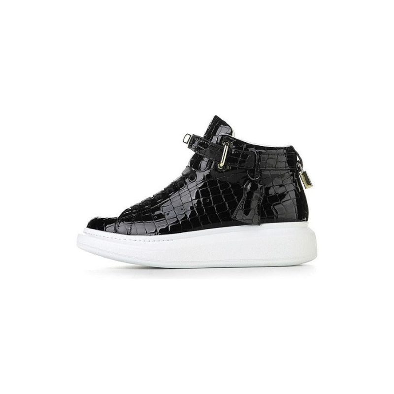 Herre Sneakers Luksus Crocemboss High Top Designer