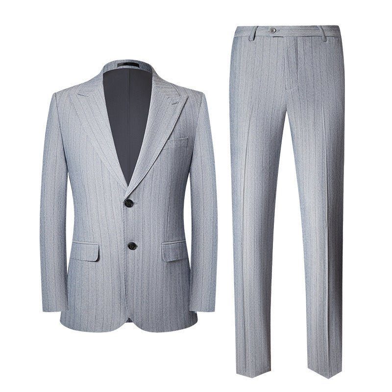 Herredragter Chic Skinny Suit - Grå