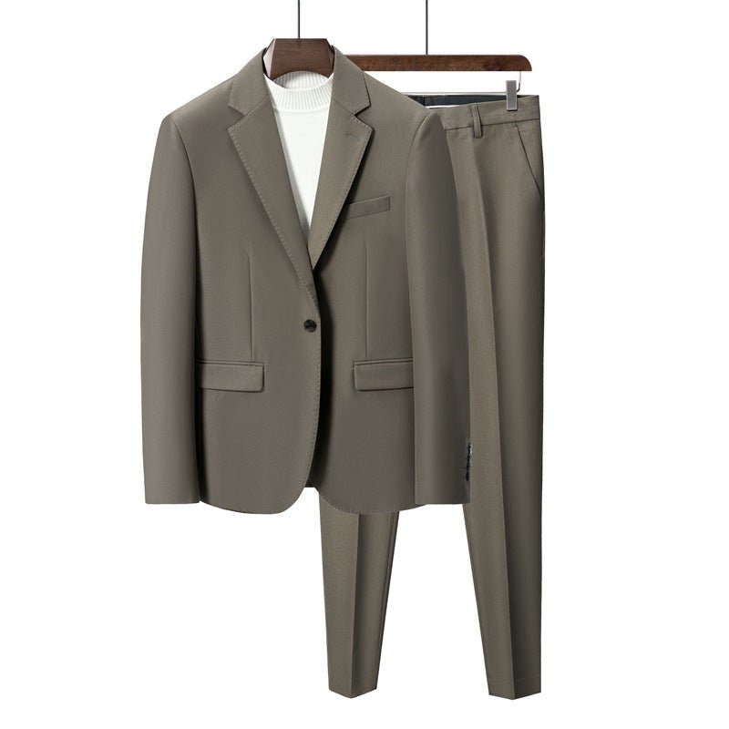 Herredragter Chic Skinny Suit - Grøn