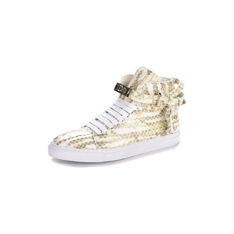 Herresneakers Exotica High Top Sneakers - Hvid