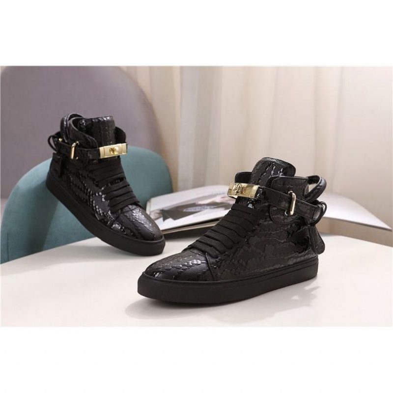 Herresneakers Exotica High Top Sneakers - Sort