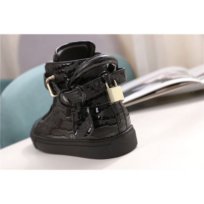 Herresneakers Exotica High Top Sneakers - Sort