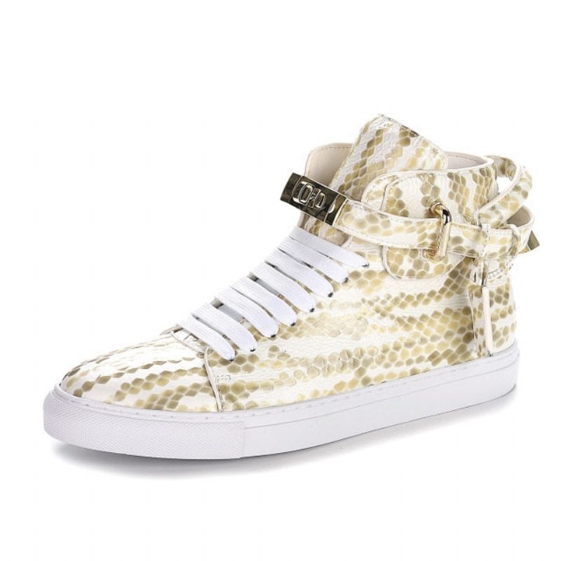 Herresneakers Exotica High Top Sneakers - Hvid