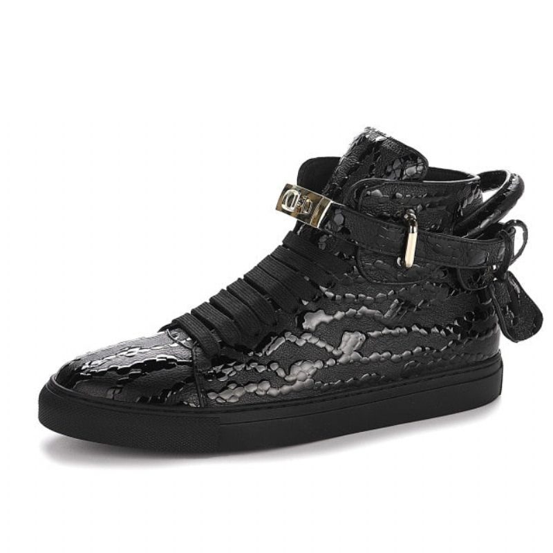 Herresneakers Exotica High Top Sneakers - Sort