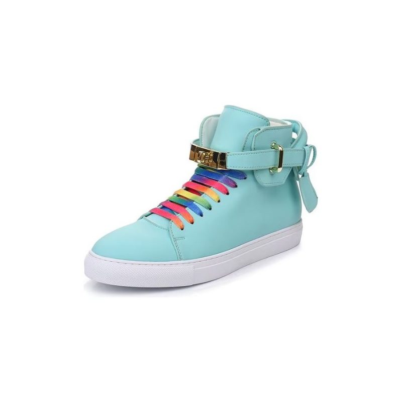 Herresneakers High Top Sneakers Med Metal Glam