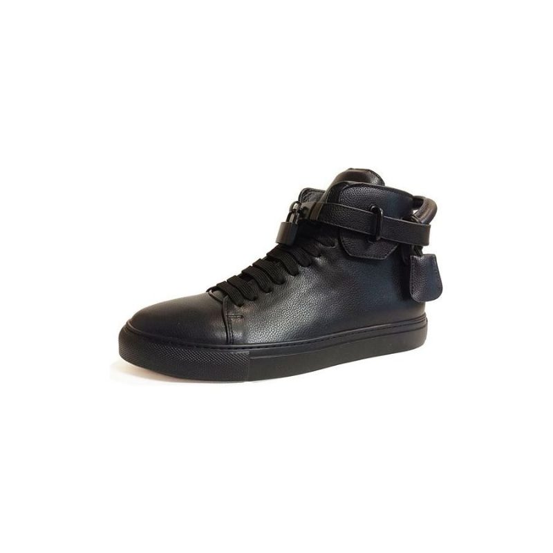 Herresneakers Udsmykkede Solide High-top Sneakers