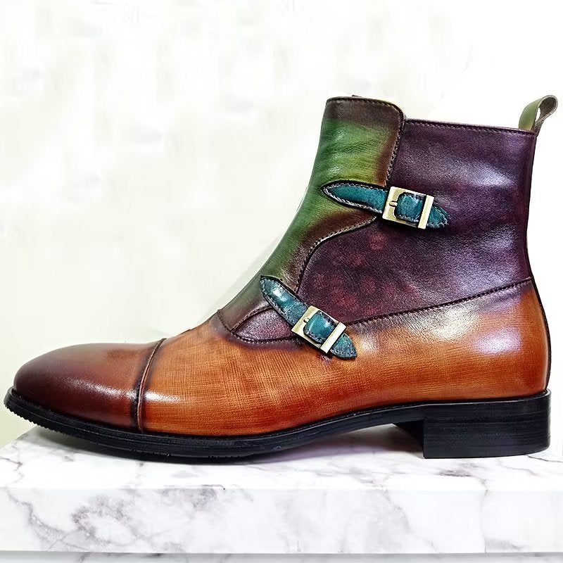 Herrestøvler Artisan Crafted Leisure Zip Boots - Grøn