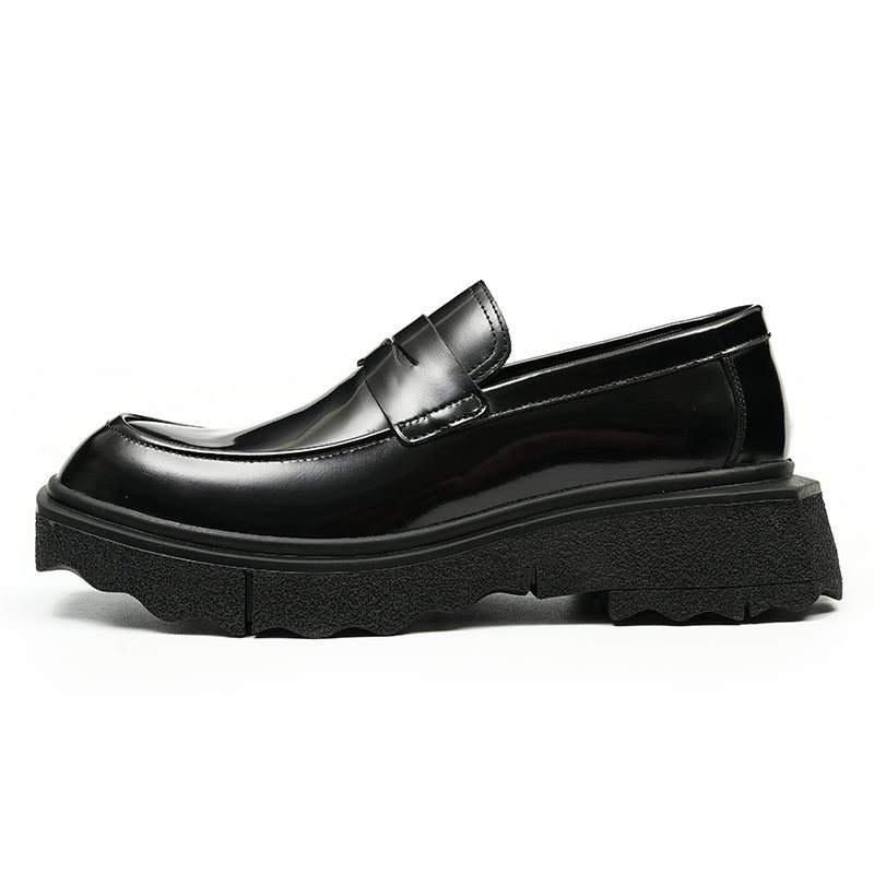 Loafers Prægede Aquaguard Slip-on Til Mænd - Sort