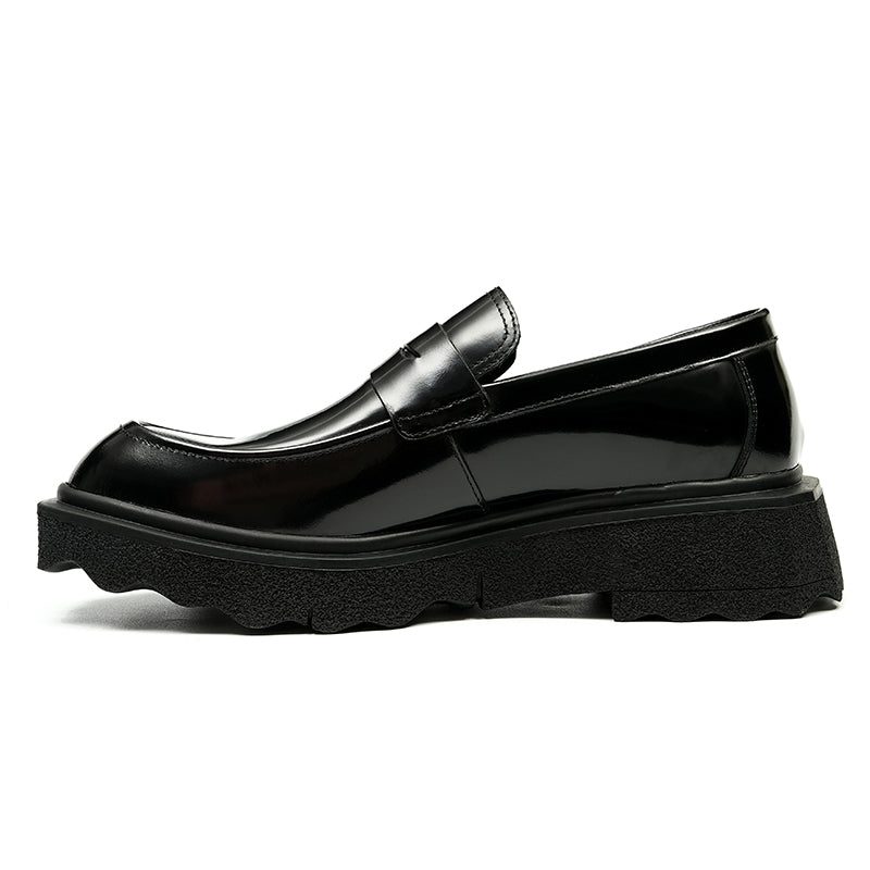 Loafers Prægede Aquaguard Slip-on Til Mænd - Sort